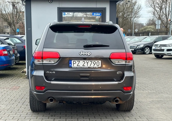 Jeep Grand Cherokee cena 129900 przebieg: 127655, rok produkcji 2017 z Świdnik małe 529